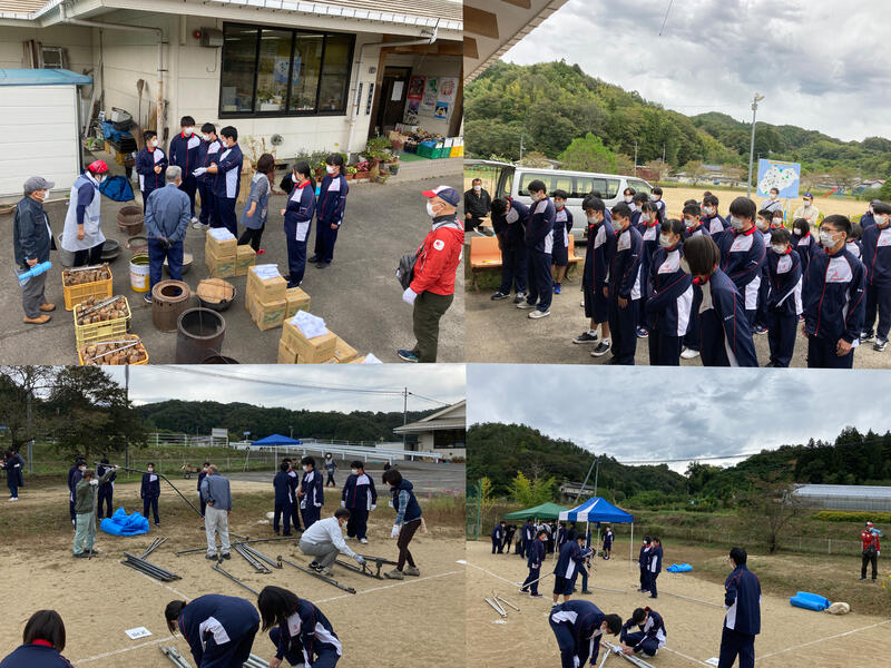 小島地区炊出し体験01