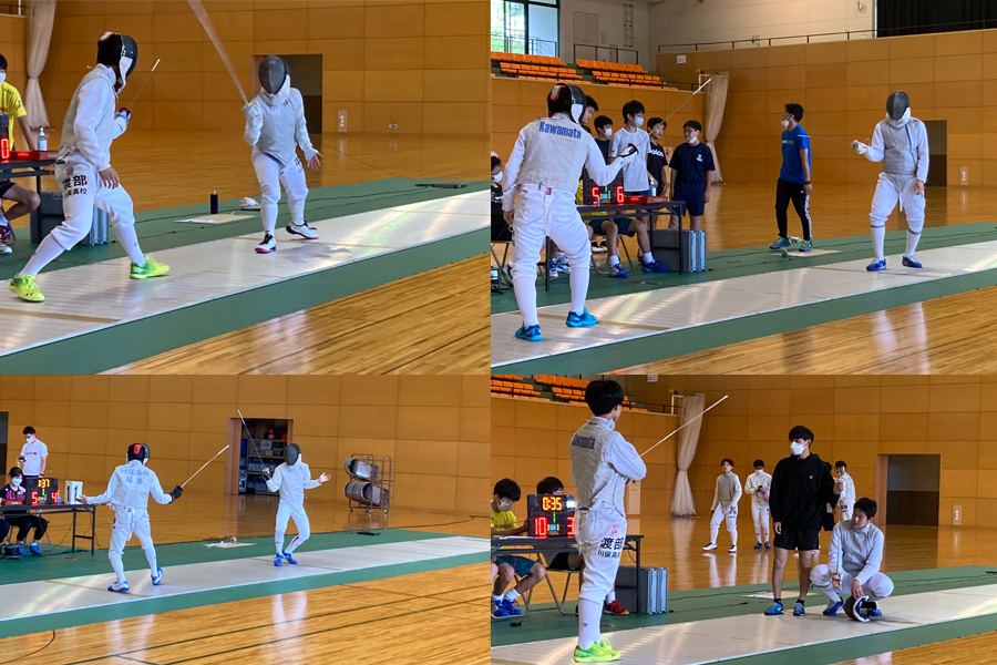 第75回福島県総合体育大会大会フェンシング競技